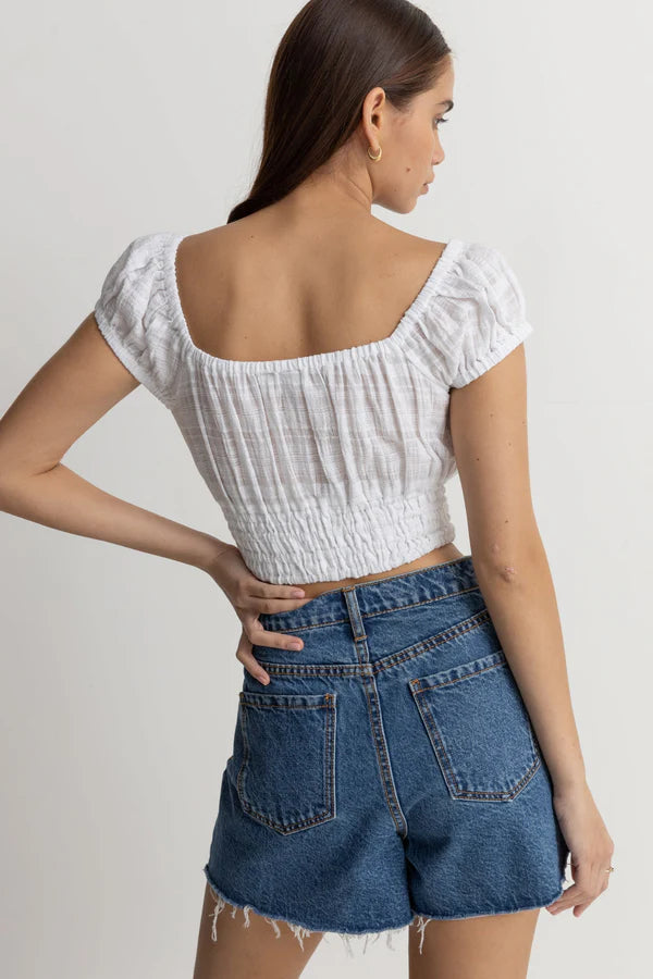 Dylan Cap Sleeve Top