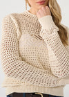 Mockneck Crochet Sweater - Dex