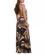 Manila Maxi Halter Dress