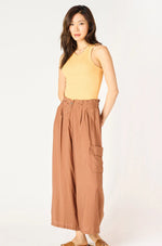 Wide Leg Drawstring Pants