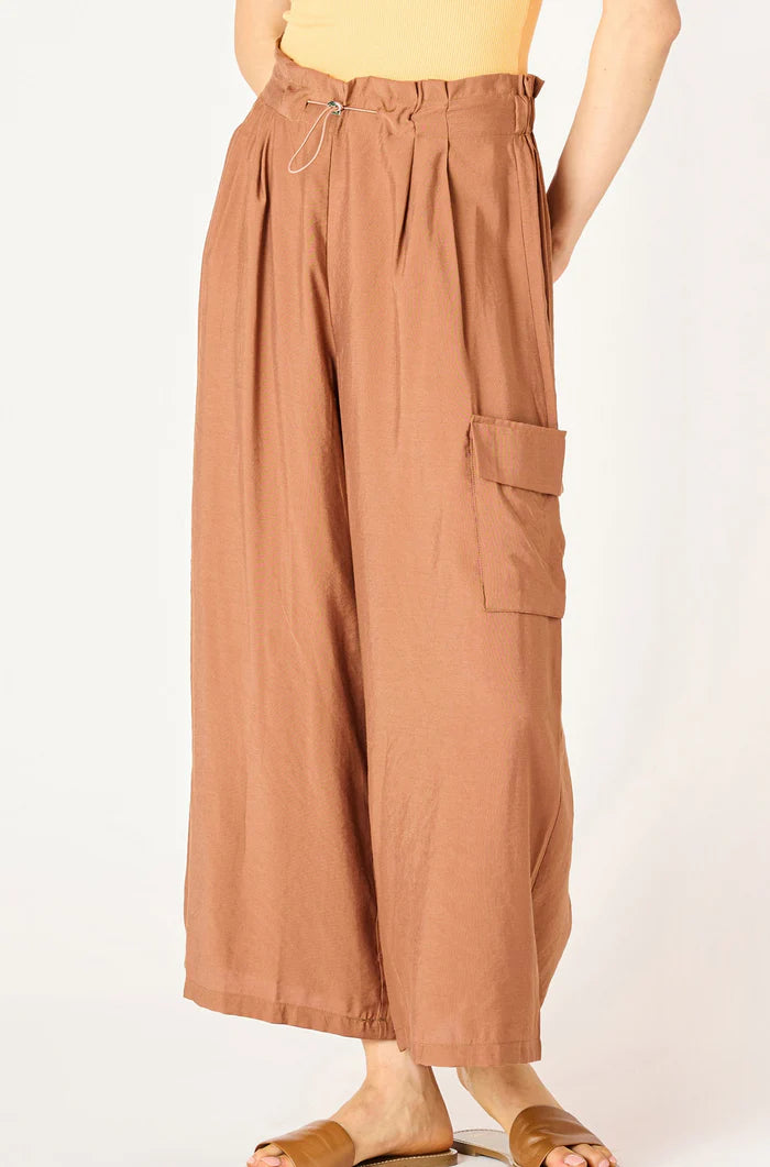 Wide Leg Drawstring Pants