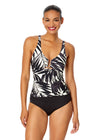 Palm Chic Ring Front Top
