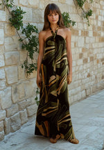 Manila Maxi Halter Dress