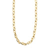 Charm recycled necklace gold-plated