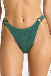 Scene Brief - Bottle Green Lurex