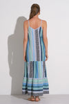Blue Green Arrow Dress