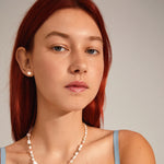 Emory freshwater pearl earrings