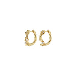 RAELYNN recycled earrings gold-plated