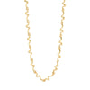 Penelope recycled necklace gold-plated