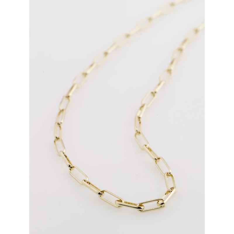 Ronja recycled necklace gold-plated