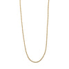 Pam recycled robe chain necklace gold-plated