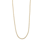 Pam recycled robe chain necklace gold-plated