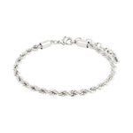 Pam recycled robe chain bracelet silver-plated