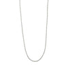 Pam recycled robe chain necklace silver-plated