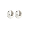 Ioanna recycled chunky hoops silver-plated