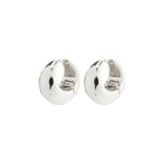 Ioanna recycled chunky hoops silver-plated