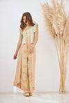 Pareo Printed Pant With Belt