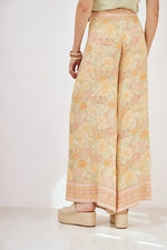 Pareo Printed Pant With Belt
