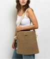 So Knotty Straw Tote
