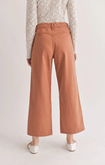 Brownie Wide Leg Denim Pants - Sage The Label