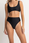 Classic High Waist Pant In Black