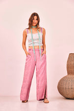 Palms Printed Crop Top