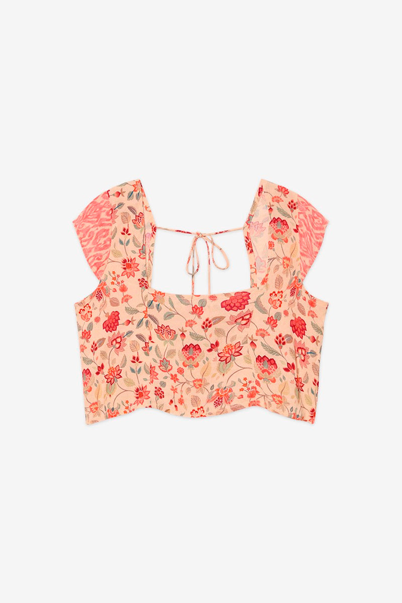 Printed Crop Top