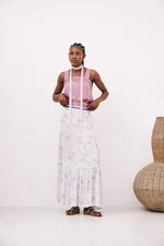 Palms Printed Skirt