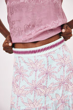 Palms Printed Skirt
