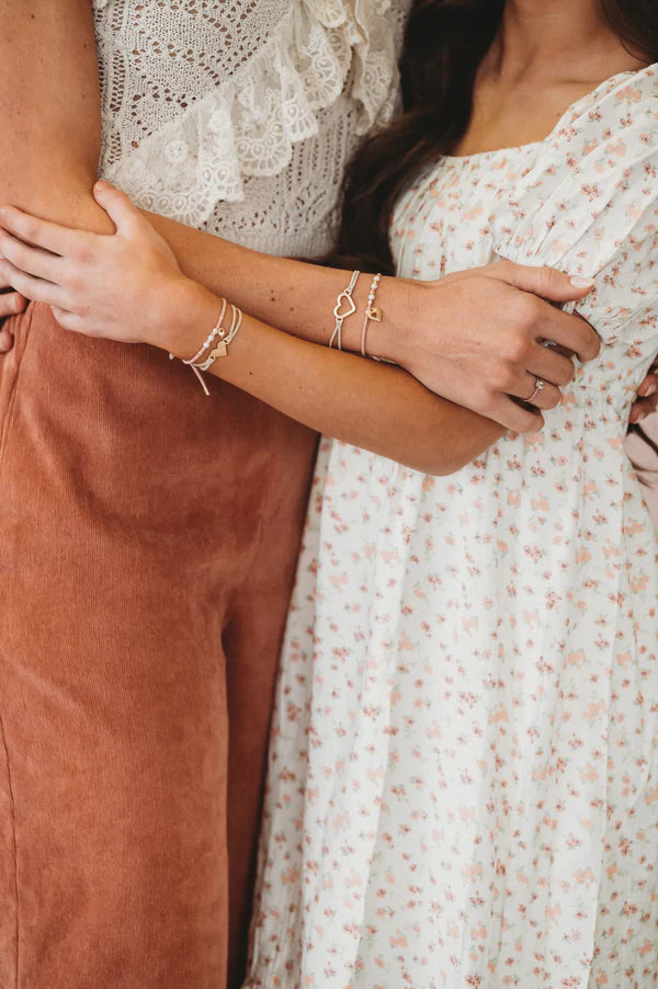 Mother / Daughter -  Hair Tie Bracelets