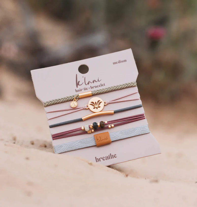 Breathe - Hair Tie Bracelet