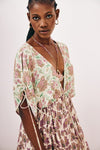 Paisley Floral Dress