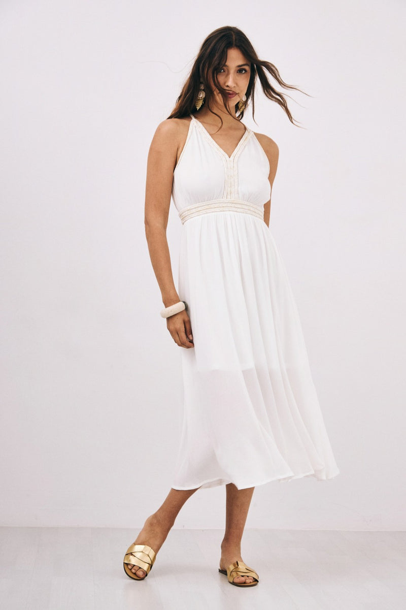 Hellenic Midi Dress