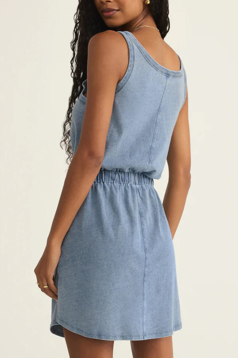Keegan Knit Denim Dress