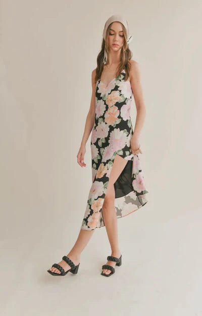 Sage The Label Meadow Slip Midi Dress