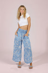 Chamomile pants Sky Blue/Ivory