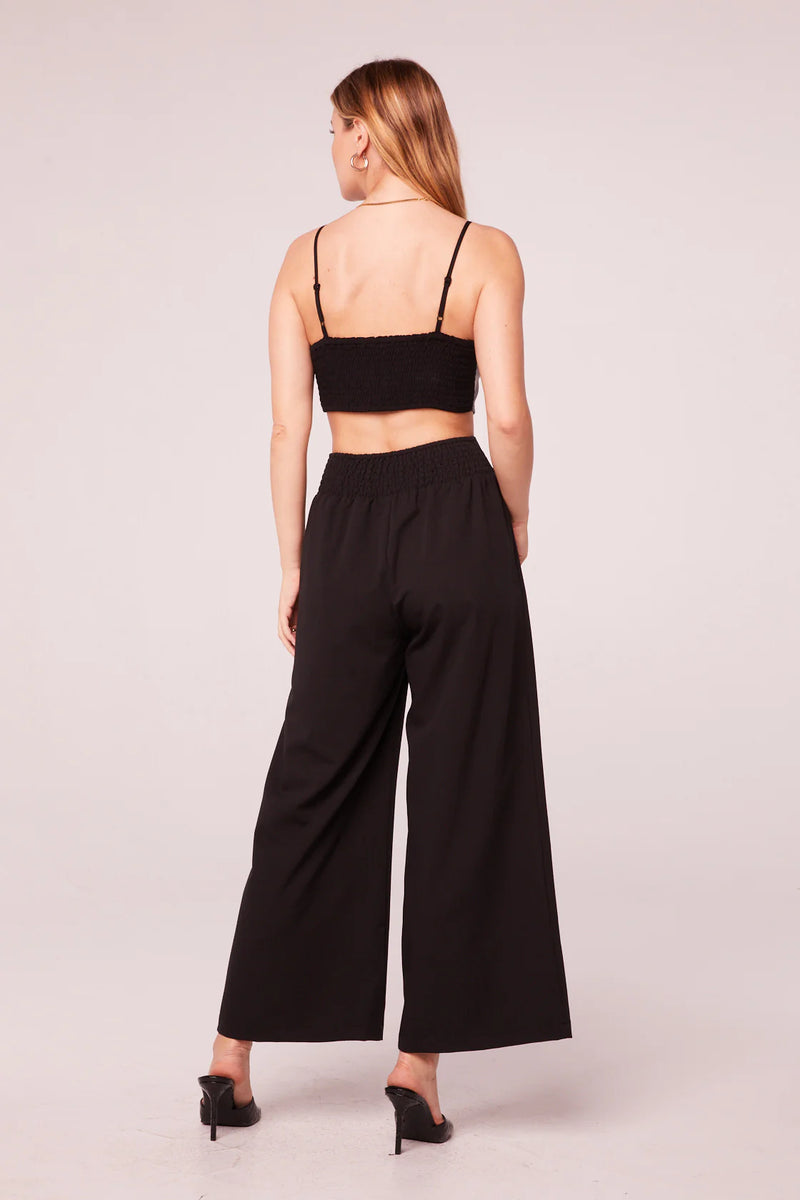 Jolene Black Wide Leg Pants