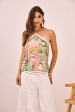 Floral Halter Top
