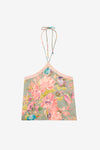 Floral Halter Top