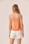 Top Lencero Blonda Peach