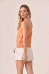 Top Lencero Blonda Peach