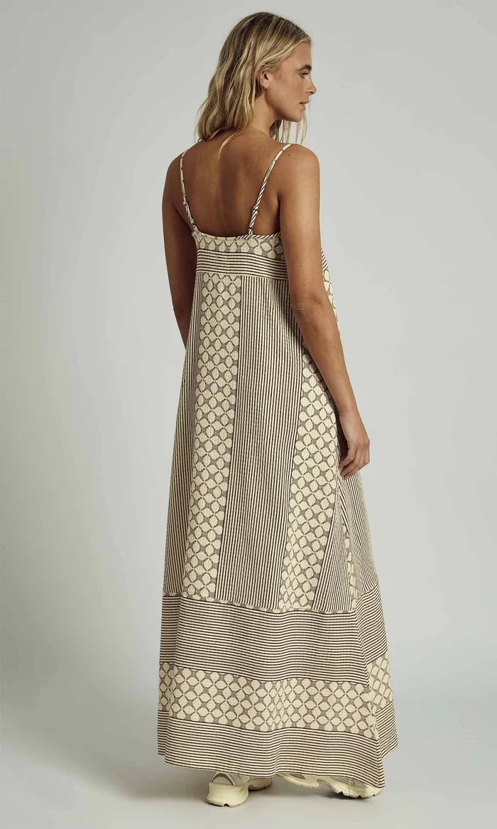 Jacquard Cami Midi Dress