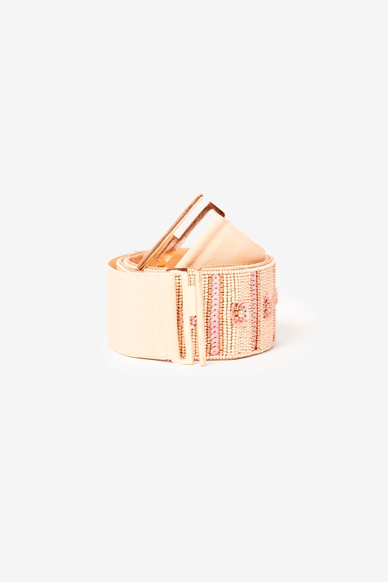 Flower Embroidery Belt
