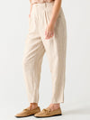 Black Tape Trousers Loose Striped Print