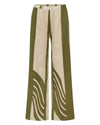 Alba Pant In Green Print