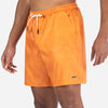 Agua Volley X 2N1 Swim Short 5”  Cinnamon Orange Acid Wash