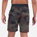 Hightide 2N1 Boardshort 8"  Basecamp Camo-Woodland