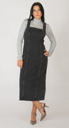 Dex Panelled Denim Midi Dress