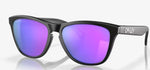 Frogskins Matte Black W/ Prizm Violet