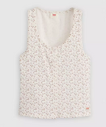 Dry Goods Women's Pointelle Tank Top - Ditsy Gardenia